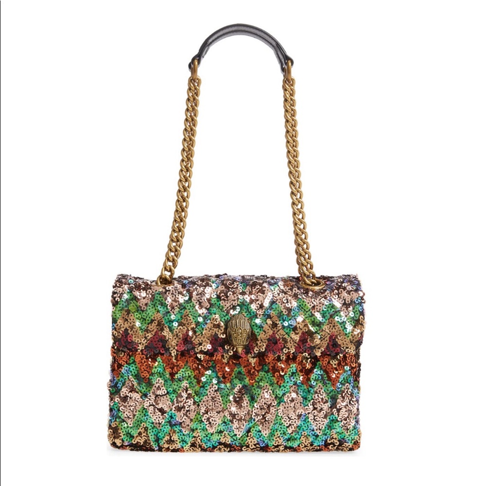Kurt Geiger Multicolor Sequin Shoulder Bag